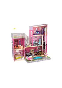 KidKraft , Puppenhaus »Uptown 124.99 x 64.29 x 117.7 cm« , pink