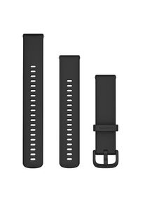 Garmin , Uhrenarmband »Silikon Schnellwechsel-Armband 20 mm« , schwarz , Passend für verschiedene Garmin Modelle