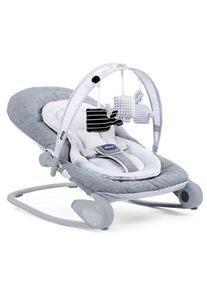 Chicco , Babywippe »Hoopla, Titanium«, bis 18 kg, mit Spielbogen , grau