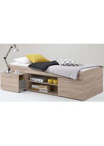 Funktionsbett , braun , FMD