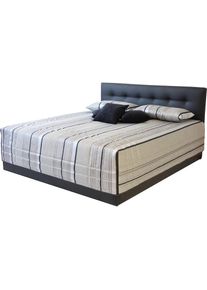 Polsterbett »Ravenna« inkl. Bettkasten bei Ausführung mit Matratze , schwarz , Westfalia Schlafkomfort