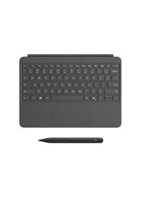 Microsoft , Tablet-Tastatur »Surface Pro 12 Keyboard + Pen« () , schwarz , Slim Pen mit integriertem haptischen Motor, anpassbaren Tasten und...
