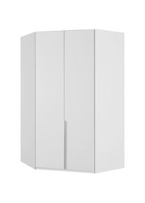 wimex, Eckkleiderschrank &raquo;New York&laquo; 208 oder 236cm hoch, wei&szlig;, B/H/T: 90 cm x 208 cm x 125 cm