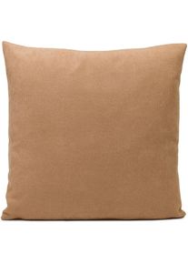 Gözze Dekokissen »Darco Uni«, 1 Stück, Mass: 45 x 45 cm, mit Füllung , braun , Gözze
