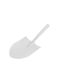 Krafter , Schaufel »Gartenschaufel« , silberfarben , Werkzeugaufsatz aus poliertem Stahl