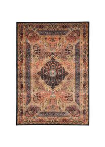 Teppich »Gabiro 190« rechteckig 10 mm Höhe Kurzflor, Orient-Optik, auch als Läufer erhältlich , bunt , Theko , Obermaterial: 100% Polypropylen