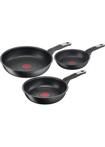 Pfannen-Set »Unlimited 3-teilig 20 cm/24 cm/28 cm«, Aluminium , schwarz , Tefal