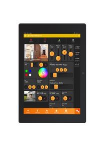 Lupus Electronics , Smart-Home-Station »10 Zoll PoE Smarthome Display«, (1 St.) , schwarz , Kontraststarkes Display mit 1280 x 800 Pixeln Auflösung