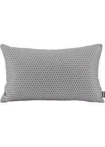 HOCK Dekokissen »Miss Dots Kissen« mit Punkten, Kissenhülle mit Füllung, 1 Stück , grau , H.O.C.K. , Obermaterial: 70% Polyester, 30% Baumwolle