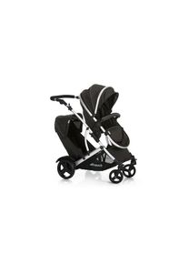 hauck , Geschwisterwagen »Duett 2 Blac«, 36 kg , schwarz