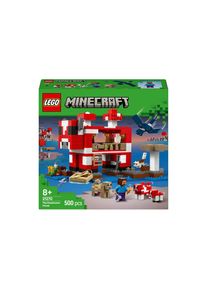 Spielbausteine »Minecraft Das Pilzkuh-Haus 21270«, (500 St.) , bunt , Lego