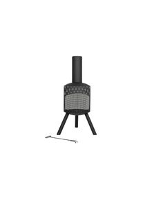 LaHacienda La Hacienda , Holzkohlegrill »Feuerschale Santana« , schwarz