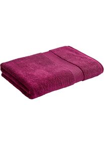 Badetücher »SUPREME«, (2 St., 2er Set Saunatücher 90 x 165 cm), Premium-Badetücher in Luxusqualität, 650g/m², 90x165cm, 2er Set , lila , Christy
