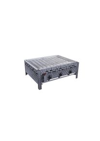Ackerman Gasgrill &raquo;BBQ Dragon Br&auml;ter, BBQ&laquo;, silberfarben, B/H/T: 65 cm x 53 cm