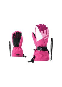 Ziener, Unisex, Skihandschuhe &raquo;LANI GTX Junior&laquo;, pink, 3,5, sehr warme und weiche Kinderskihandschuhe