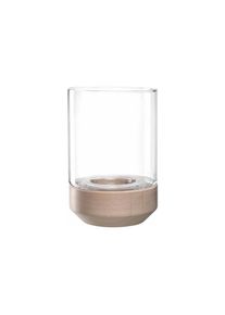 Leonardo, Leonardo Windlicht, natur, transparent, Glas, B/H/T: 30 cm