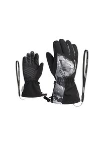 Ziener, Unisex, Skihandschuhe &raquo;LAVAL AS AW&laquo;, bedruckt, 3, trendiger M&auml;dchen Skihandschuh mit asymmetrischem Design