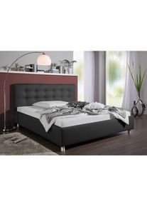 Polsterbett »Moiese« Bettseiten zerlegt, ohne Bettkasten , grau , Maintal