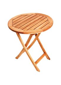 Gartentisch »Klapptisch«, Durchmesser 80 cm , beige , Merxx