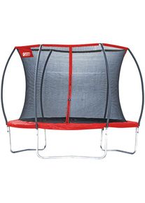 Gartentrampolin »57140 Superstar Red«, Ø 305 cm, mit Netz , rot , BEST Sporting