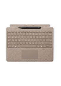 Microsoft, Tablet-Tastatur &raquo;Surface Pro Keyboard mit Slim Pen 2 (CH-Layout)&laquo; (), hellbeige, Surface Slim Pen 2 : pr&auml;ziser, aktiver Eingabestift mit 