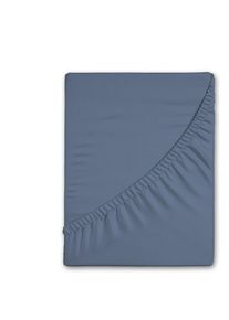 Spannbettlaken »Flanell«, Baumwolle, Flanell, Biber, Rundumgummi, 25 cm Höhe , blau , Good Morning