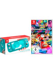 Nintendo Switch , Konsolen-Set »Switch Lite + Mario Kart 8 Deluxe« , blau , Die ultimative Version von Mario Kart 8!