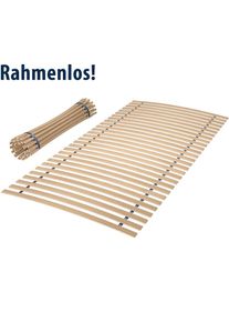 Rollrost »Basic Comfort«, (1 St., 1-tlg.), belastbarer Lattenrost, in 90x200 cm und weiteren Grössen erhältlich , beige , Jekatex
