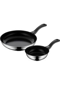 Pfannen-Set »Devil«, Cromargan Edelstahl Rostfrei 18/10, (Set, 2 tlg.), Induktion , schwarz , WMF