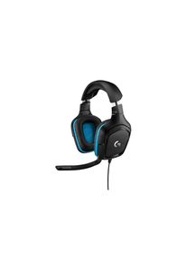 Logitech , Gaming-Headset »G432 7.1 Surround Schwarz«, Noise-Cancelling , schwarz , Ausgestattet mit Lautstärkeregelung