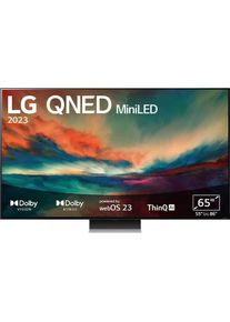 LG , QNED-Fernseher »65QNED866RE«, 4K Ultra HD, Smart-TV, QNED MiniLED, bis zu 120Hz, α7 Gen6 4K AI-Prozessor, HDMI 2.1 , schwarz ,...