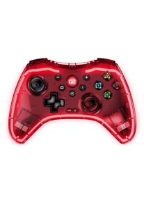 Ackerman Controller»ready2gamingNSWWirelessProPadXred« , farblos , Unterstützte Plattformen: Switch/ Switch Lite, PC-Plattformen (iOS / Android), PlayStation 3