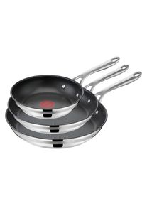 Pfannen-Set »Jamie Oliver Cook Smart 3-teilig«, Edelstahl , silberfarben , Tefal