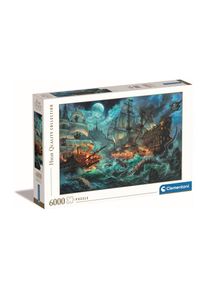 Puzzle »Battle«, (6000 tlg.) , bunt , Clementoni