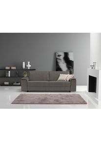 Egoitaliano Schlafsofa »Cecilia, modern & elegant, erstklassiger Sitzkomfort, Dauerschläfer«, inkl. Matratze und hochwertigem Metallbettrahmen, toller...