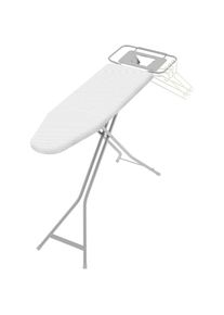 Bischof Colombo, B&uuml;gelbrett &raquo;Tropfen/Poseidon&laquo; B&uuml;gelfl&auml;che 114 cmx36 cm inkl. 3 Kleiderb&uuml;gel, silberfarben, t&uuml;rkis