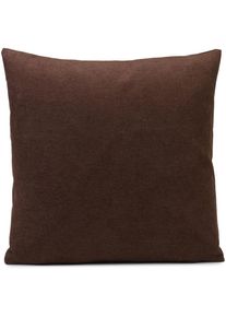 Gözze Dekokissen »Darco Uni«, 1 Stück, Mass: 45 x 45 cm, mit Füllung , braun , Gözze