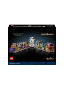 Lego , Spielbausteine »Harry Potter Die Zauberläden der Winkelgasse 76444«, (2750 St.) , bunt , 12 Harry Potter Mikrofiguren zum Sammeln ,...
