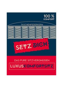 MCA furniture, MCA furniture Polsterbank &raquo;Talena&laquo; mit einem Edelstahl Gestell, in zwei Farbvarianten und zwei Breite, anthrazit, Edelstahl, B/H/T: 180