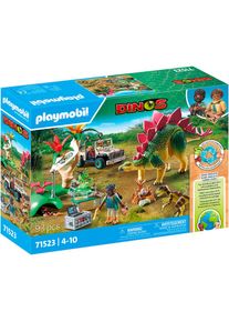 Playmobil , Konstruktions-Spielset »Forschungscamp mit Dinos (71523), Dinos«, (93 St.), Made in Europe , bunt