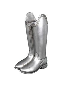 Schirmständer »Reitstiefel«, (1 St.) , silberfarben , AMBIENTE HAUS
