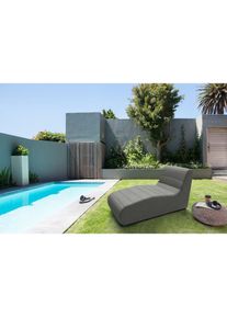 DOMO collection Relaxliege »Soleil, pflegeleichter und wetterfester Bezug«, Outdoor, besonderes Design und Formgebung, individuell erweiterbar , grau , DOMO...