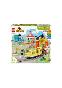 Spielbausteine »DUPLO Grosse interaktive Eisenbahn 10428«, (103 St.) , bunt , Lego