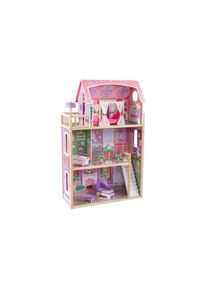 KidKraft , Puppenhaus »Ava 73.5 x 37 x 114 cm« , rosa
