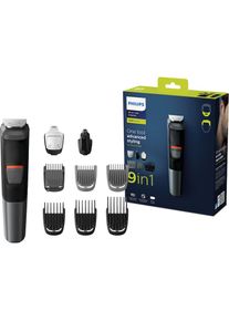 Philips , Multifunktionstrimmer »Series 5000 MG5720/15«, 9 Aufsätze, Multigroom, 9-in-1 Trimmer, Gesicht, Körper, Haare , grau , Komplett...