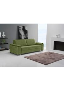 Egoitaliano Schlafsofa »Cecilia, modern & elegant, erstklassiger Sitzkomfort, Dauerschläfer«, inkl. Matratze und hochwertigem Metallbettrahmen, toller...