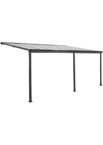 Konifera , Terrassendach in verschiedenen Grössen , grau