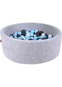 Bällebad »Soft, Grey«, mit 300 Bällen creme/Grey/lightBlue; Made in Europe , grau , KNORRTOYS