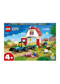 Konstruktionsspielsteine »Lego City Bauernhof mit Tieren«, (230 St.) , bunt , Lego
