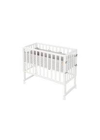 Beistellbett »& Beistellbett 3-in-1 45x90cm« , grau , Roba